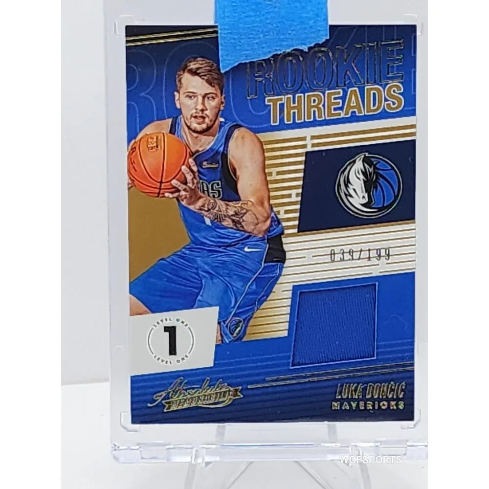 2018-19 Panini Absolute Memorabilia Rookie Threads Level 1 #RT-LDC - Luka Donci